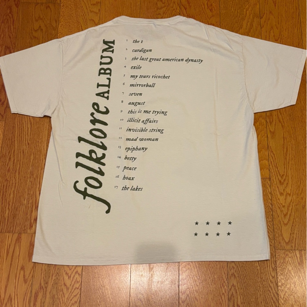Taylor Swift Folklore Anniversary Collection UO Exclusive T-Shirt Dress - Picture 5 of 12